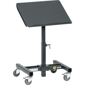 ESD-Materialständer, mit Rollen, höhenverstellbar, 15 °/30 ° neigbar, Stahl, L 510 x B 410 x H 755-1105 mm ESD-Materialständer, mit Rollen, höhenverstellbar, 15 °/30 ° neigbar, Stahl, L 510 x B 410 x H 755-1105 mm