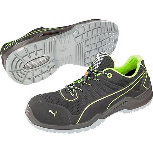 ESD-Sicherheitsschuh Puma Safety Fuse TC Green Low, metallfrei, S1P, Größe 42