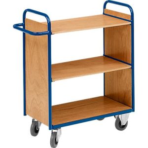 Etagenwagen, m.2 Wänden, 3 Etagen, 37 kg Etagenwagen, m.2 Wänden, 3 Etagen, 37 kg