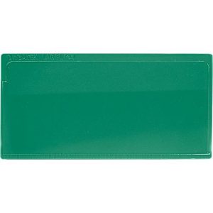 Etikettentasche Label PLUS, magnetisch, 50×110, grün Etikettentasche Label PLUS, magnetisch, 50×110, grün