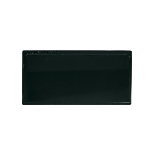 Etikettentasche Label PLUS, magnetisch, 50x110, schwarz