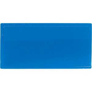 Etikettentasche Label PLUS, selbstklebend, 50×110, blau Etikettentasche Label PLUS, selbstklebend, 50×110, blau