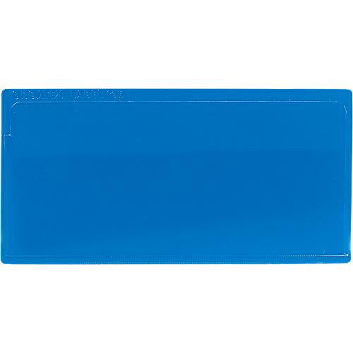 Etikettentasche Label TOP, magnetisch, 80x160, blau