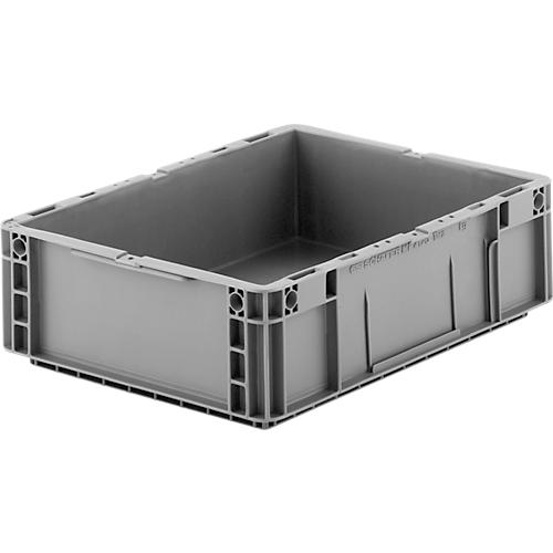 Euro Box Serie MF 4120, aus PP, Inhalt 10 L, Unterfassgriff, grau