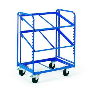 Eurokastenwagen mit offenem Rahmen, 410×620 mm