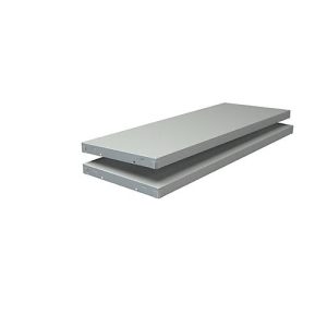 Fachboden, für Steckregal, 800 x 300 mm, weiß, 2 Stück Fachboden, für Steckregal, 800 x 300 mm, weiß, 2 Stück