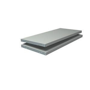 Fachboden, für Steckregal, 800 x 350 mm, weiß, 2 Stück Fachboden, für Steckregal, 800 x 350 mm, weiß, 2 Stück