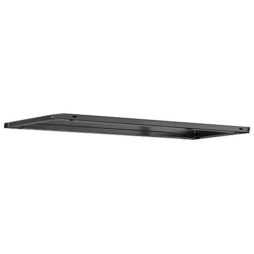 Fachboden Schulte Lagertechnik MULTIplus 150, für Grundregal & Anbauregal, höhenverstellbar, 4 Fachbodenträger, B 1000 x T 500 mm, Stahl, schwarz
