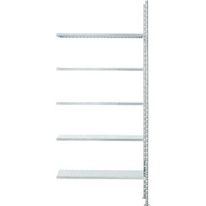 Fachbodenregal FBR 2200, Anbauregal, 5 Böden, 1025 x 500 mm Fachbodenregal FBR 2200, Anbauregal, 5 Böden, 1025 x 500 mm