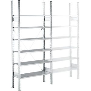 Fachbodenregal SSI Schäfer R3000, Grundregal, B 1055 x T 400 mm, Fachlast 200 kg