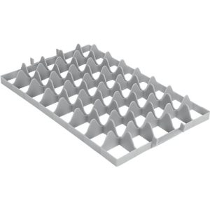 Fachwerkeinsatz FW 1193-2 oben, PE-HD, grau Fachwerkeinsatz FW 1193-2 oben, PE-HD, grau