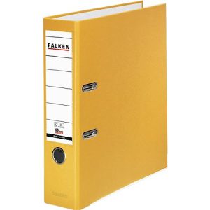 Falken PP-Color Ordner, DIN A4, Rückenbreite 80 mm, 20 Stück, gelb Falken PP-Color Ordner, DIN A4, Rückenbreite 80 mm, 20 Stück, gelb