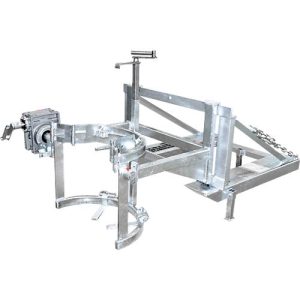 Fasskipper Bauer Typ FD/L, für 110 bis 220 l Fässer, 360 kg, 270° Kippen, mit Handkurbel, Stapleraufnahme, verzinkt Fasskipper Bauer Typ FD/L, für 110 bis 220 l Fässer, 360 kg, 270° Kippen, mit Handkurbel, Stapleraufnahme, verzinkt
