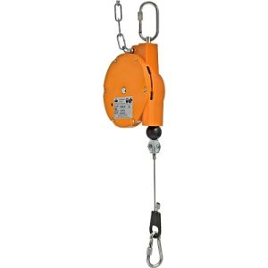 Federzug HAHN+KOLB Autostat Typ 7228, mit Balancer, Traglast 0,4 bis 1,2 kg, Seilauszugslänge bis 1600 mm, Spezialkunststoff, orange Federzug HAHN+KOLB Autostat Typ 7228, mit Balancer, Traglast 0,4 bis 1,2 kg, Seilauszugslänge bis 1600 mm, Spezialkunststoff, orange