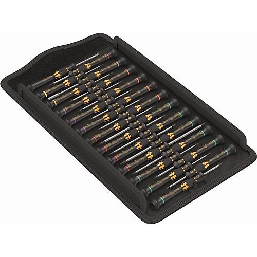 Feinmechanikerschraubendr ehersatz Kraftform Micro ESD Big Pk.1 25-tlg.WERA