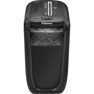 Fellowes® Aktenvernichter Powershred 60CS, Partikelschnitt 4 x 40 mm, P-4, 22 l, Schnittleistung bis 9 Blatt, schwarz
