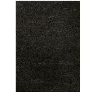 Fellowes Deckblatt Leder, DIN A4, für Bindemaschine, schwarz, 250g, 25 Stück Fellowes Deckblatt Leder, DIN A4, für Bindemaschine, schwarz, 250g, 25 Stück