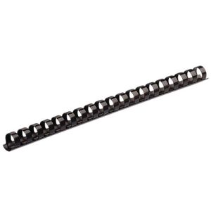 Fellowes Plastik-Binderücken, Format 8 mm, 25 Stück, f. Plastikbindemaschinen, schwarz, 25 Stück Fellowes Plastik-Binderücken, Format 8 mm, 25 Stück, f. Plastikbindemaschinen, schwarz, 25 Stück