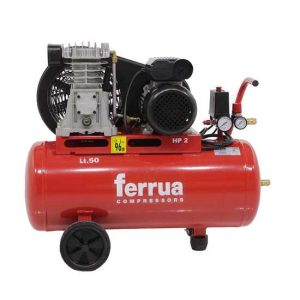 Ferrua FB28/50 CM2 – Elektrischer Kompressor mit Riemenantrieb – Motor 2PS – 50Lt Ferrua FB28/50 CM2 – Elektrischer Kompressor mit Riemenantrieb – Motor 2PS – 50Lt