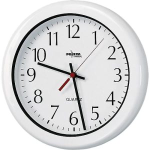 Feuchtraum-Wanduhr, Quarz