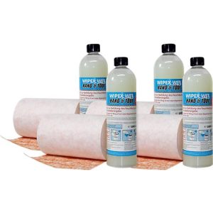 Feuchttücher Nachfüllpack WIPEX Hand and Tool, 4 Rollen mit je 120 Tüchern, 4 Reiniger mit je 1000 ml Feuchttücher Nachfüllpack WIPEX Hand and Tool, 4 Rollen mit je 120 Tüchern, 4 Reiniger mit je 1000 ml