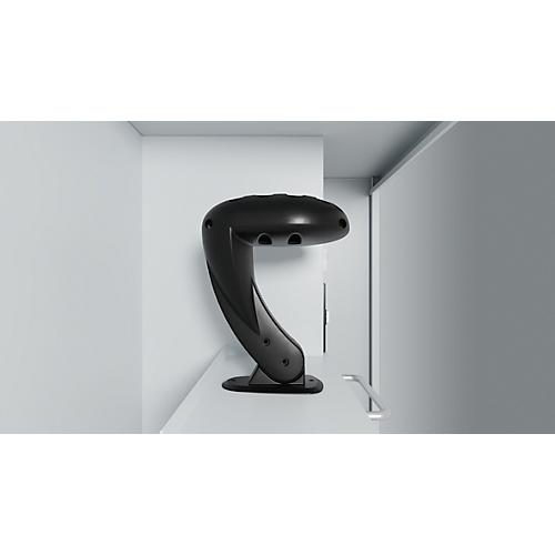 Feuerwehrspind C+P Evolo Maxi, 4 Abteile für 2 Personen, mit Helmhalter, mit Sockel, B 1300 x T 500 x H 1950 mm, RAL 7035 Lichtgrau/RAL 7016 Anthrazitgrau