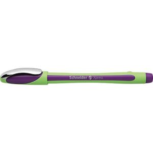 Fineliner Schneider Xpress, Strichstärke 0,8 mm, dokumentenecht, ergonomisch geformt, Kunststoff & Edelstahl, Schreibfarbe violett, 10 Stück Fineliner Schneider Xpress, Strichstärke 0,8 mm, dokumentenecht, ergonomisch geformt, Kunststoff & Edelstahl, Schreibfarbe violett, 10 Stück