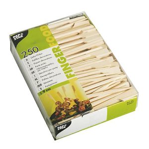 Fingerfood Spieße Papstar Golf, L 90 mm, mit Fähnchengriff, Bambus, naturfarben, 250 Stück Fingerfood Spieße Papstar Golf, L 90 mm, mit Fähnchengriff, Bambus, naturfarben, 250 Stück