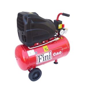 FINI CIAO 24 – Elektrischer tragbarer Kompressor mit Wagen – Motor 1.5PS – oilless – 24 Lt FINI CIAO 24 – Elektrischer tragbarer Kompressor mit Wagen – Motor 1.5PS – oilless – 24 Lt