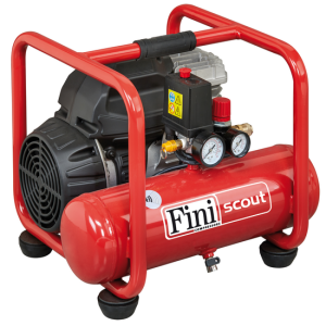 Fini Scout 6/244 – Tragbarer elektrischer kompakter Kompressor – Motor 1.5PS – 8 bar Fini Scout 6/244 – Tragbarer elektrischer kompakter Kompressor – Motor 1.5PS – 8 bar