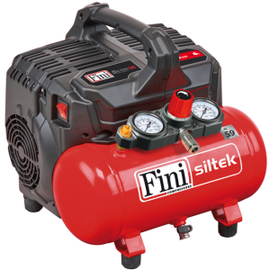 FINI SILTEK S/6 – Tragbarer elektrischer kompakter Kompressor – Motor 1 PS – 8 bar FINI SILTEK S/6 – Tragbarer elektrischer kompakter Kompressor – Motor 1 PS – 8 bar