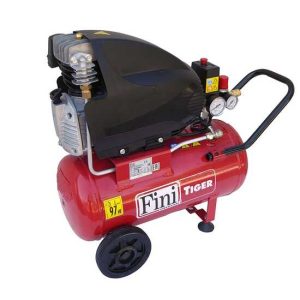 FINI TIGER MK 285 24 – Elektrischer tragbarer Kompressor mit Wagen – Motor 2.5PS – 24 Lt FINI TIGER MK 285 24 – Elektrischer tragbarer Kompressor mit Wagen – Motor 2.5PS – 24 Lt