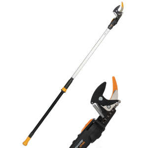 Fiskars UPX86 – Profi-Teleskop-Schneidgiraffe für den Baumschnitt – Schaft 240/400m – Ø 32mm