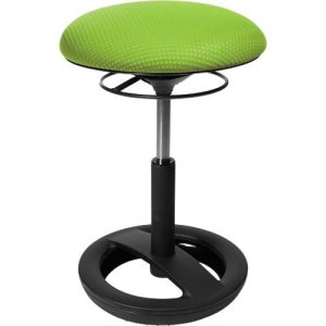 Fitness-Hocker SITNESS BOB, ergonomisches Sitzen, Sitzhöhe 440 bis 570 mm, apfelgrün, Gestell schwarz pulverbeschichtet Fitness-Hocker SITNESS BOB, ergonomisches Sitzen, Sitzhöhe 440 bis 570 mm, apfelgrün, Gestell schwarz pulverbeschichtet