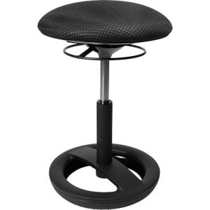 Fitness-Hocker SITNESS BOB, ergonomisches Sitzen, Sitzhöhe 440 bis 570 mm, schwarz, Gestell schwarz pulverbeschichtet Fitness-Hocker SITNESS BOB, ergonomisches Sitzen, Sitzhöhe 440 bis 570 mm, schwarz, Gestell schwarz pulverbeschichtet