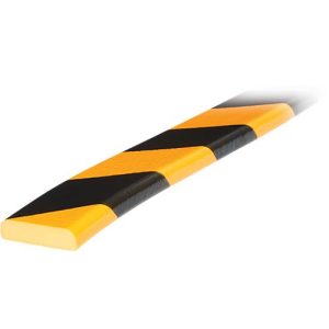 Flächenschutz Typ F, 1-m-Stück, gelb/schwarz Flächenschutz Typ F, 1-m-Stück, gelb/schwarz