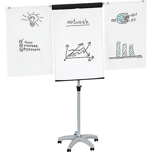 Flipchart MAULstandard, mit Sternfuß, inklusive Papier und Marker