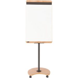 Flipchart Rocada Natural Mobil, Stahlboard, Rahmen in Holzoptik, mit Rollen Flipchart Rocada Natural Mobil, Stahlboard, Rahmen in Holzoptik, mit Rollen