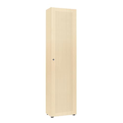 Flügeltürenschrank 1-türig, Ahorn-Dekor