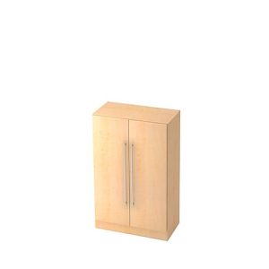 Flügeltürenschrank 3 OH, B 800 x T 420 x H 1270 mm, Ahorn-Dekor Flügeltürenschrank 3 OH, B 800 x T 420 x H 1270 mm, Ahorn-Dekor