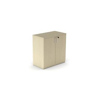 Flügeltürenschrank BEXXSTAR, 2 Ordnerhöhen, Holztüren, H 825 mm,, Ahorn-Dekor Flügeltürenschrank BEXXSTAR, 2 Ordnerhöhen, Holztüren, H 825 mm,, Ahorn-Dekor