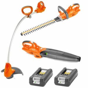 Flymo C-Li 20V3N1 – Garten Trimmer – Heckenschere – Laubbläser – Set 3 in 1 – batteriebetriebener Motor 20 V Flymo C-Li 20V3N1 – Garten Trimmer – Heckenschere – Laubbläser – Set 3 in 1 – batteriebetriebener Motor 20 V