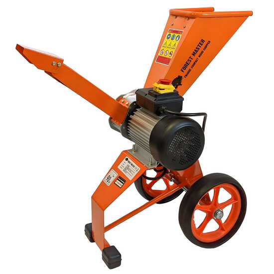 Forest Master FM4DDE-EU - Elektrischer Häcksler - 4 PS