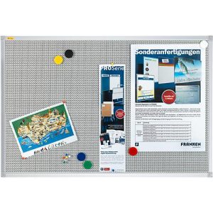 Franken Pinnwandtafel Pin’n’Mag X-tra!Line, Textil + Metallgitter, Aluminiumrahmen, 900 x 600 mm, PM3602 Franken Pinnwandtafel Pin’n’Mag X-tra!Line, Textil + Metallgitter, Aluminiumrahmen, 900 x 600 mm, PM3602