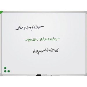Franken Whiteboard U-Act!Line®, Hoch- & Querformat, emailliert, magnethaftend, recycelbar, mit Ablageschale, B 1200 x H 900 mm Franken Whiteboard U-Act!Line®, Hoch- & Querformat, emailliert, magnethaftend, recycelbar, mit Ablageschale, B 1200 x H 900 mm