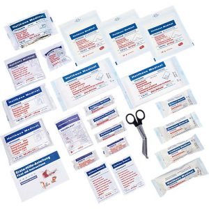 Füllsortiment, für Verbandskasten in Betrieben, DIN 13169, 166-teilig Füllsortiment, für Verbandskasten in Betrieben, DIN 13169, 166-teilig