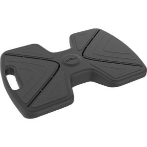 Fußstütze UNILUX Updown, ergonomisch, neigbar, Anti-Rutsch-Belag, L 430 x B 337 x H 135/90 mm, PP & Silikon, schwarz Fußstütze UNILUX Updown, ergonomisch, neigbar, Anti-Rutsch-Belag, L 430 x B 337 x H 135/90 mm, PP & Silikon, schwarz