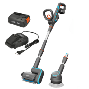 Gardena AquaBrush Universal 03/18V P – Akku Bodenreiniger + Bürste – mit Starterkit 18V – 2.5Ah Gardena AquaBrush Universal 03/18V P – Akku Bodenreiniger + Bürste – mit Starterkit 18V – 2.5Ah