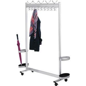 Garderobe multiline, B 1000, 10 Hut-/36 Mantelhaken Garderobe multiline, B 1000, 10 Hut-/36 Mantelhaken