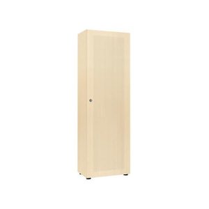 Garderobenschrank, 1-türig, B 60 cm, 5OH, Ahorn-Dekor Garderobenschrank, 1-türig, B 60 cm, 5OH, Ahorn-Dekor